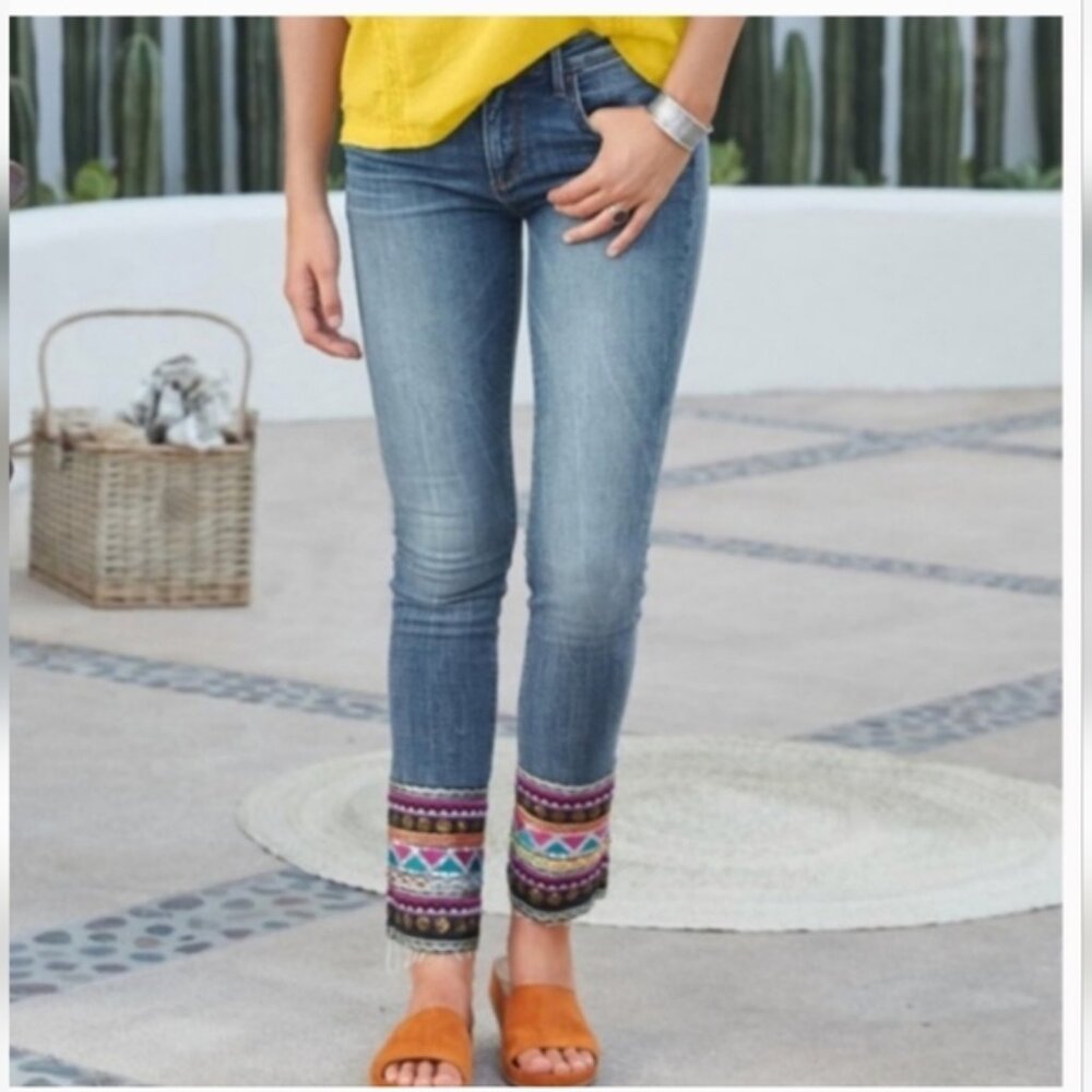 Driftwood Audrey Straight Leg Jeans Sz 28 x 31